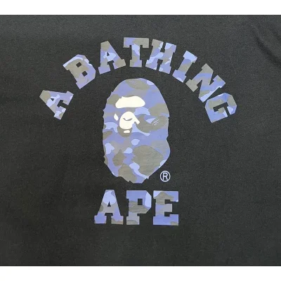 Футболка A Bathing Ape With Graphic Print "Black/Blue" фото № 4
