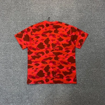 Футболка A Bathing Ape Speckle "Red" фото № 3