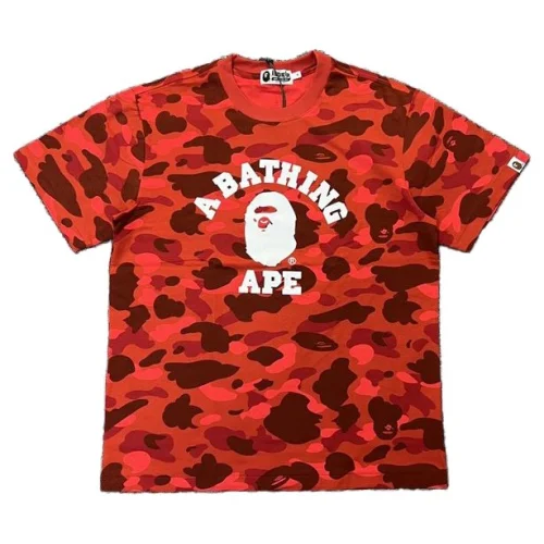 Футболка A Bathing Ape Speckle "Red"