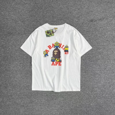 Футболка A Bathing Ape Minions "White" фото № 7 Футболка A Bathing Ape Minions "White" фото № 7