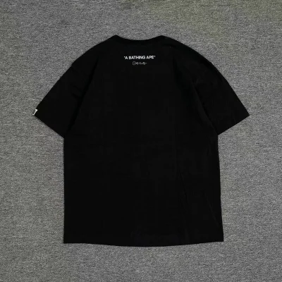 Футболка A Bathing Ape Variegated Print "Black" фото № 4