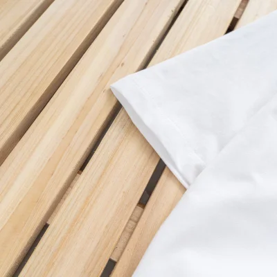 Футболка A.P.C Inverted Letter "White" фото № 7