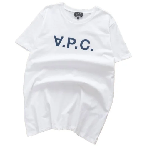 Футболка A.P.C Inverted Letter "White"