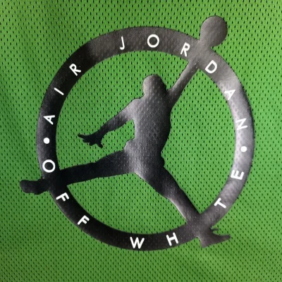 Футболка Air Jordan X Off White With Logo "Green/Black" фото № 9 Футболка Air Jordan X Off White With Logo "Green/Black" фото № 9