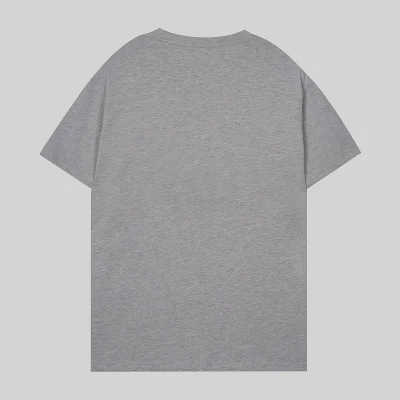 Футболка Alexander Mcqueen Colorful Logo Front "Gray" фото № 2