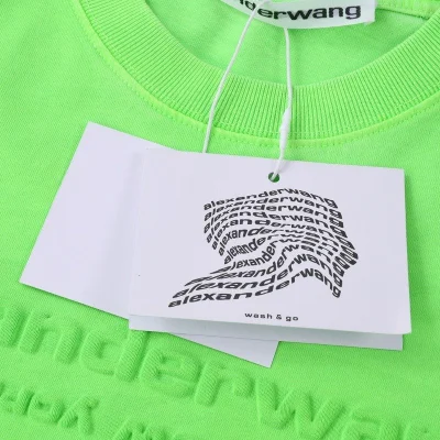 Футболка Alexander Wang Logo Brand New York Text "Green" фото № 4 Футболка Alexander Wang Logo Brand New York Text "Green" фото № 4
