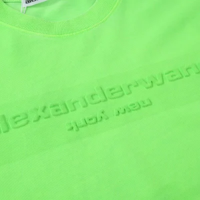 Футболка Alexander Wang Logo Brand New York Text "Green" фото № 5 Футболка Alexander Wang Logo Brand New York Text "Green" фото № 5