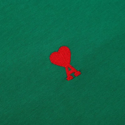Футболка Amiri Small Red Heart "Green" фото № 4