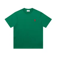 Футболка Amiri Small Red Heart "Green"