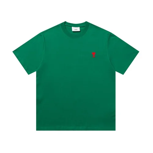 Футболка Amiri Small Red Heart "Green"