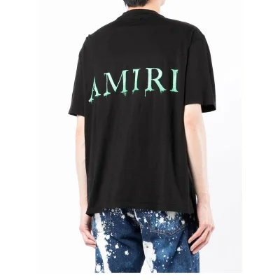 Футболка Amiri Simple Design "Black" фото № 2 Футболка Amiri Simple Design "Black" фото № 2