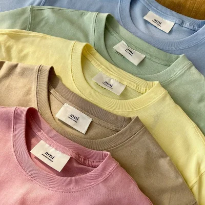 Футболка Amiri Ami Logo "Brown" фото № 3 Футболка Amiri Ami Logo "Brown" фото № 3