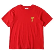 Футболка Amiri Yellow Heart Logo