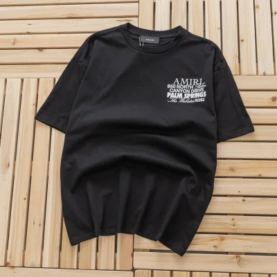 Футболка Amiri 850 North Canyon Drive "Black" фото № 2