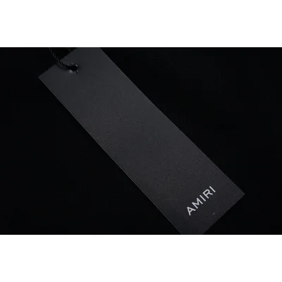 Футболка Amiri Logo Decorated With Flowers "Black" фото № 3