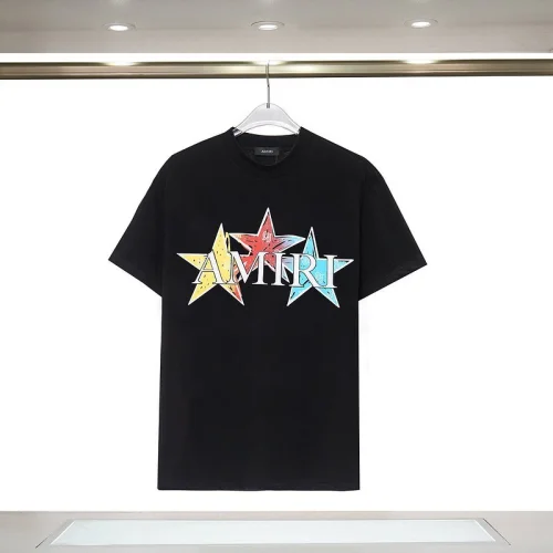 Футболка Amiri Print - Three Stars "Black"