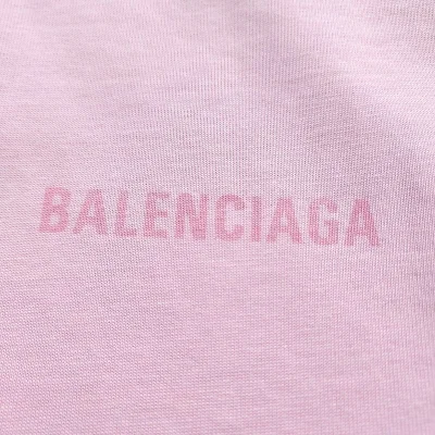 Футболка Balenciaga With Pink Text Logo "Pink" фото № 5