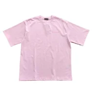 Футболка Balenciaga With Pink Text Logo