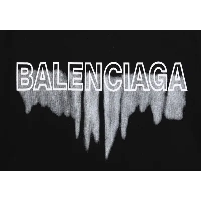Футболка Balenciaga Leaking Logo "Black" фото № 5 Футболка Balenciaga Leaking Logo "Black" фото № 5