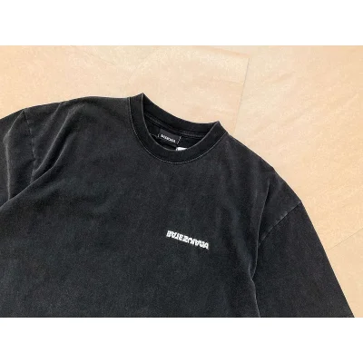 Футболка Balenciaga Inverted Letters "Black" фото № 3
