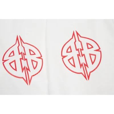 Футболка Balenciaga Gothic Style "White" фото № 4 Футболка Balenciaga Gothic Style "White" фото № 4