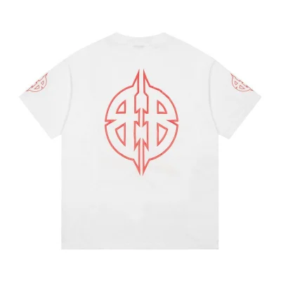 Футболка Balenciaga Gothic Style "White" фото № 7 Футболка Balenciaga Gothic Style "White" фото № 7