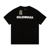 Футболка Balenciaga Logo With Heart "Black"