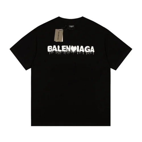 Футболка Balenciaga Logo With Heart "Black"