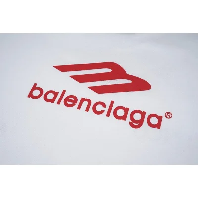 Футболка Balenciaga Logo Images And Signs "White" фото № 5