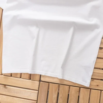 Футболка Balenciaga Logo From Little Pieces "White" фото № 5