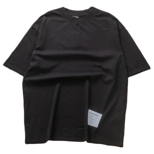 Футболка Casablanca Small Note Print "Black"