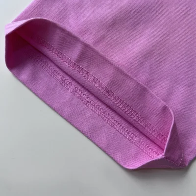 Футболка Balenciaga Signature And Brand Logo "Pink" фото № 3