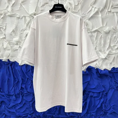 Футболка Balenciaga A Big Crossed Out Word "White" фото № 7