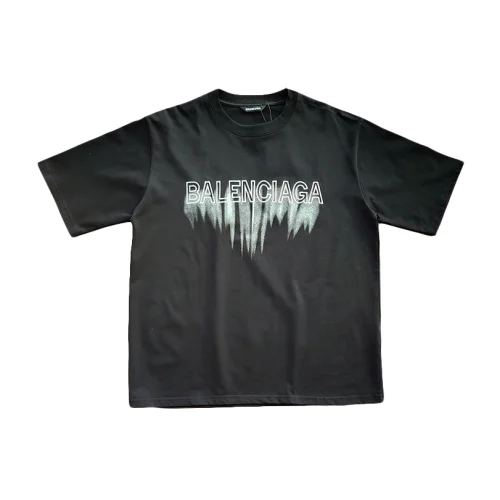 Футболка Balenciaga Logo Shadow "Black"