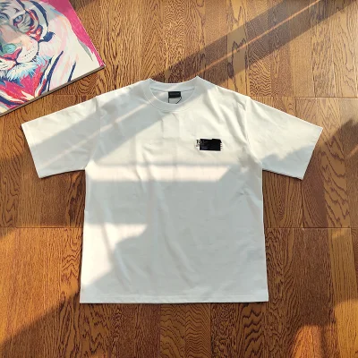 Футболка Balenciaga Not To See The Logo "White" фото № 8