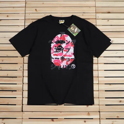 Футболка BAPE ABC Camo Japanese Letters Tee "Black/Pink" фото № 3 Футболка BAPE ABC Camo Japanese Letters Tee "Black/Pink" фото № 3