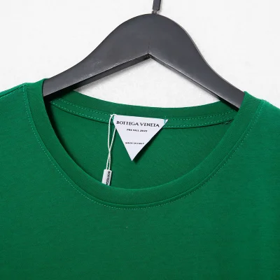 футболка Bottega Veneta Triangle Logo "Green" фото № 4