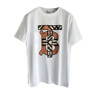 Футболка Burberry Checkered Logo Print "White"