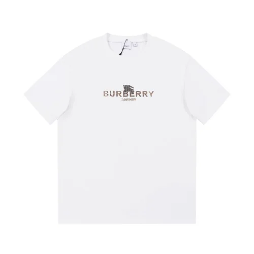 Футболка Burberry Shining Text Effect "White"