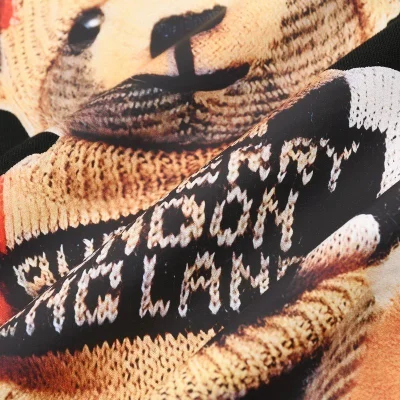 Футболка Burberry With An Animalistic Print — Bright "Black" фото № 3