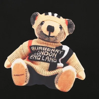 Футболка Burberry With An Animalistic Print — Bright "Black" фото № 5