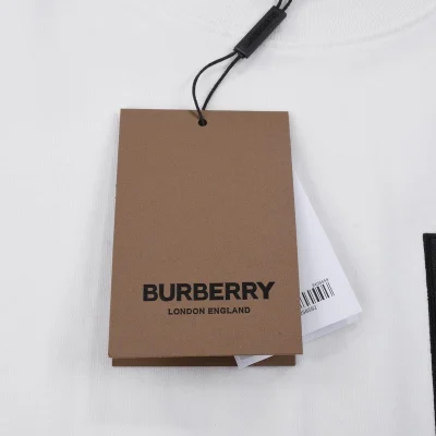 Футболка Burberry Expressive Pocket "White" фото № 4