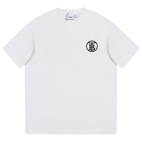 Футболка Burberry With Small Round Logo "White"