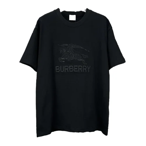 Футболка Burberry Frontside Print Big Black Warrior On The Horse "Black"