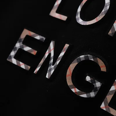 Футболка Burberry London Text In A Cell "Black" фото № 3