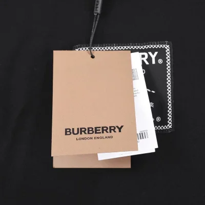 Футболка Burberry Logo Picture "Black" фото № 6