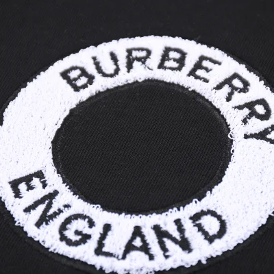 Футболка Burberry Ring With Brand "Black" фото № 3