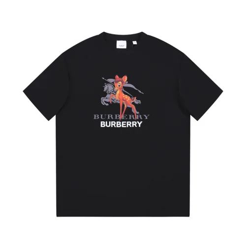 Футболка Burberry Bambi Depicts The Brand Logo "Black"