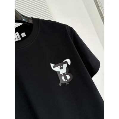 Футболка Burberry Style "Black" фото № 3