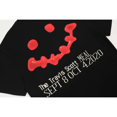 Футболка Cactus Jack Merch Travis Scott Meal Fancy Ketchup "Black" фото № 4